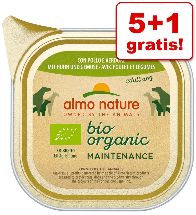 Almo Nature Daily Menu Bio Paté 6 X 100 G – Cielęcina Z Warzywami Almo Nature Daily Menu Bio Paté 6 X 100 G - Cielęcina Z Warzywami