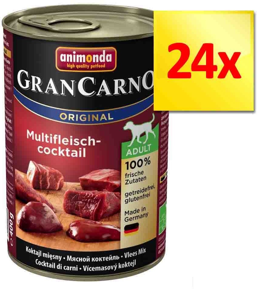 Animonda Grancarno Adult Rind Herz Wołowina + Serca 400G Animonda Grancarno Adult Rind Herz Wołowina + Serca 400G
