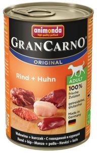 Animonda Grancarno Adult Rind Huhn Wołowina + Kurczak 400G Animonda Grancarno Adult Rind Huhn Wołowina + Kurczak 400G