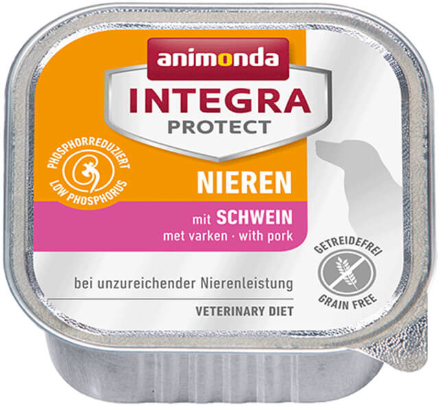 Animonda Integra Protect Nieren smak wieprzowina tacka 150g Animonda Integra Protect Nieren smak wieprzowina tacka 150g
