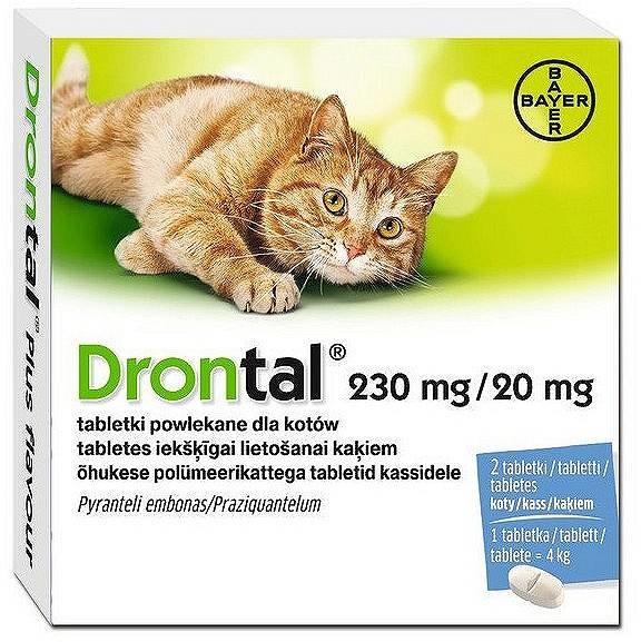 Bayer Bayer Drontal Tabletki odrobaczające dla kotów