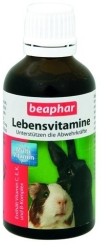 Beaphar Lebensvitamine zestaw witamin dla gryzoni 50ml Beaphar Lebensvitamine zestaw witamin dla gryzoni 50ml