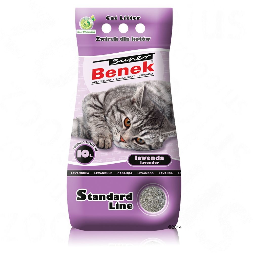 Benek Żwirek Super Lawenda – 25 l (ok. 20 kg) Benek Żwirek Super Lawenda - 25 l (ok. 20 kg)