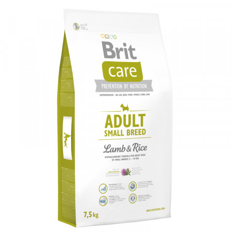 Brit Care Adult Small Breed Lamb&Rice 7,5 kg Brit Care Adult Small Breed Lamb&Rice 7,5 kg