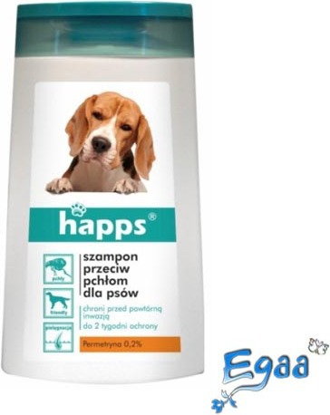 Bros Happs Szampon przeciw pchłom dla psów 150ml Bros Happs Szampon przeciw pchłom dla psów 150ml