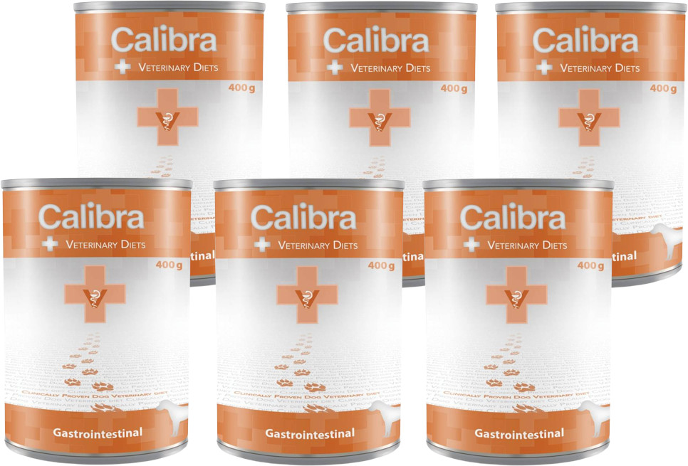 Calibra Veterinary Diets Dog Gastrointestinal 6x400g 600357 Calibra Veterinary Diets Dog Gastrointestinal 6x400g 600357