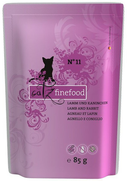 Catz Finefood N.11 Jagnięcina I Królik Saszetka 85G Catz Finefood N.11 Jagnięcina I Królik Saszetka 85G