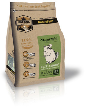 Certech Natural-Vit Korona Natury Szynszyla 750 g – bezziarnowy pokarm dla szynszyli 750g Certech Natural-Vit Korona Natury Szynszyla 750 g - bezziarnowy pokarm dla szynszyli 750g
