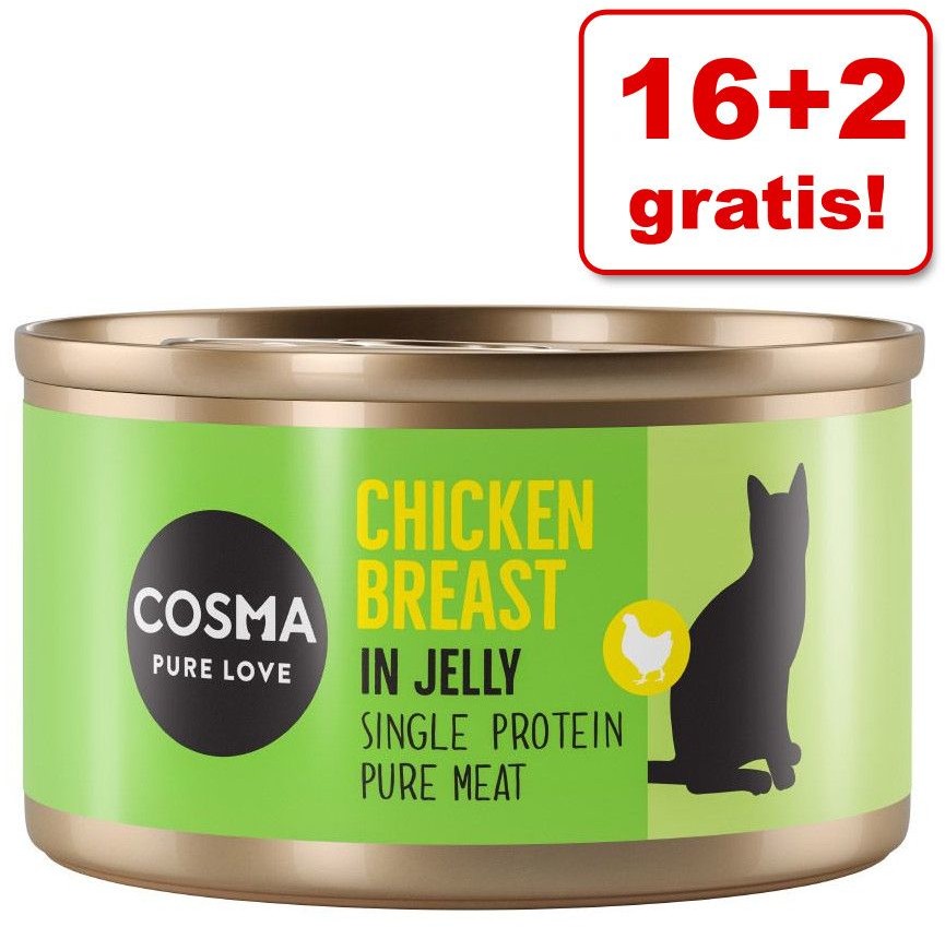 Cosma Megapakiet Original, 24 x 85 g – Tuńczyk bonito Cosma Megapakiet Original, 24 x 85 g - Tuńczyk bonito