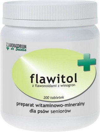 Dr Seidla Dr Seidel Flawitol dla psów seniorów 200 tabl. Dr Seidla Dr Seidel Flawitol dla psów seniorów 200 tabl.