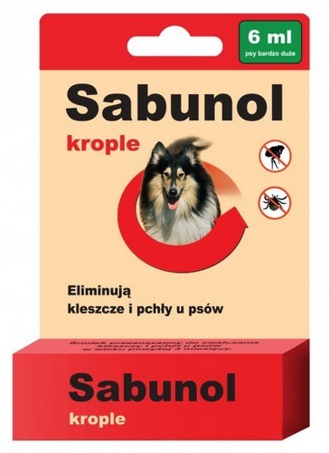 Dr Seidla Sabunol Krople owadobójcze dla psa 6ml 7202 Dr Seidla Sabunol Krople owadobójcze dla psa 6ml 7202