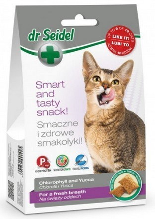 Dr Seidla Smakołyk dla kotów na świeży oddech 50g 7273