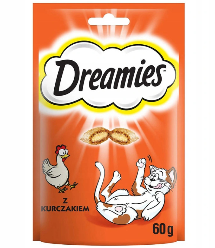 Dreamies Przysmaki Dla Kota Kurczak 60 G
