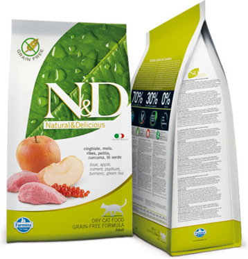 Farmina N&D Boar&Apple Cat 1,5 kg Farmina N&D Boar&Apple Cat 1,5 kg