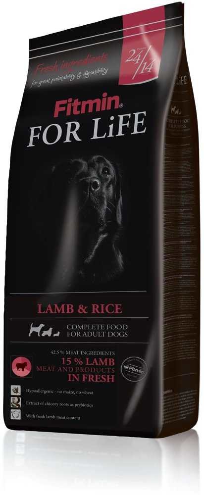 Fitmin For Life Adult Lamb&Rice 15 kg Fitmin For Life Adult Lamb&Rice 15 kg
