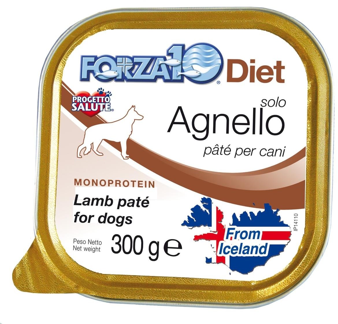 Forza10 Karma mokra dla psa Solo Diet, jagnięcina, 300 g