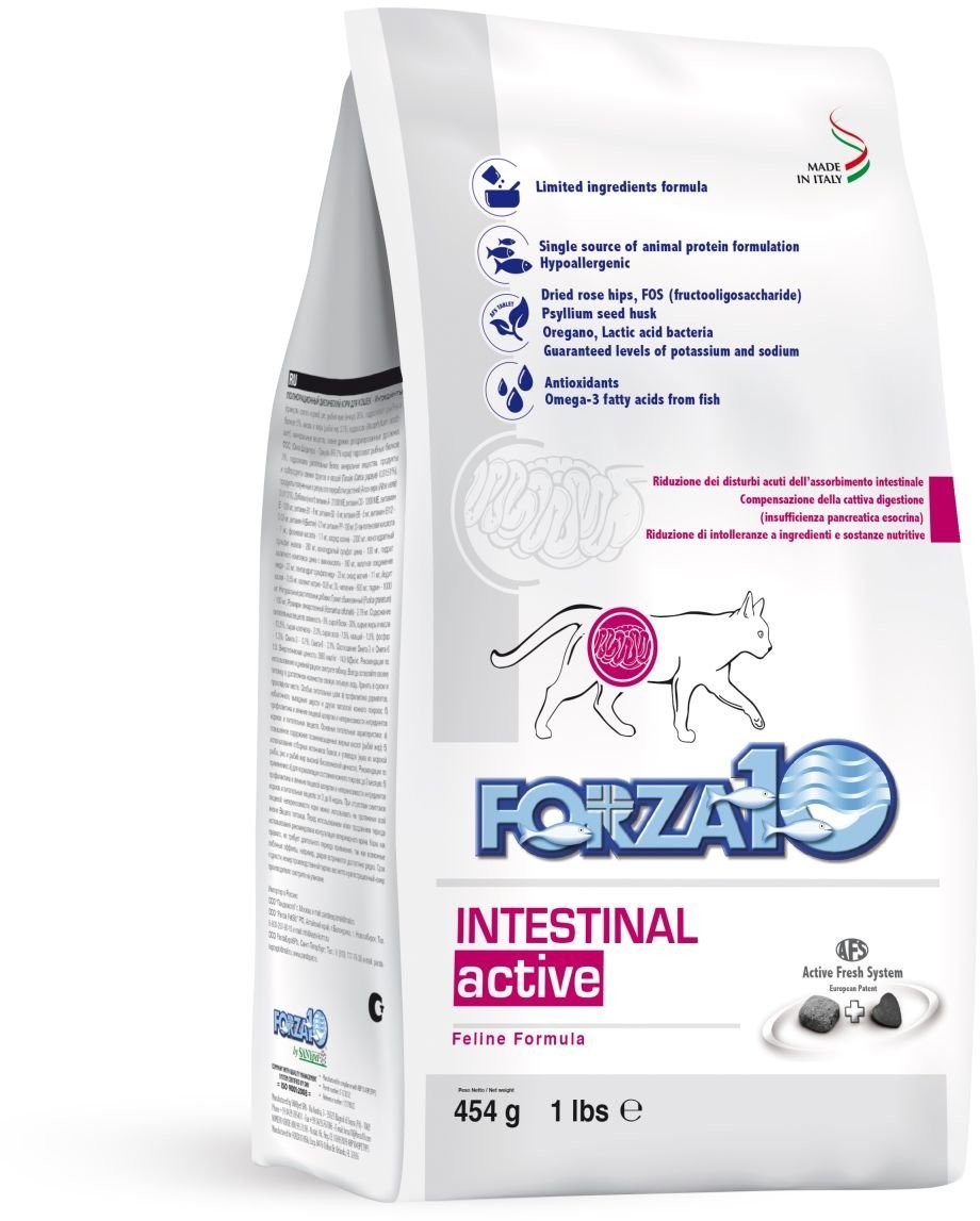 Forza10 Karma sucha dla kota FORZA10 Intestinal Active, 454 g