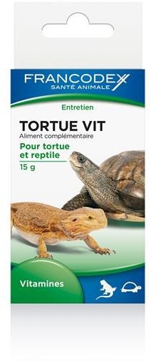 Francodex Francodex Witaminy dla żółwi i gadów 15 g Francodex Francodex Witaminy dla żółwi i gadów 15 g