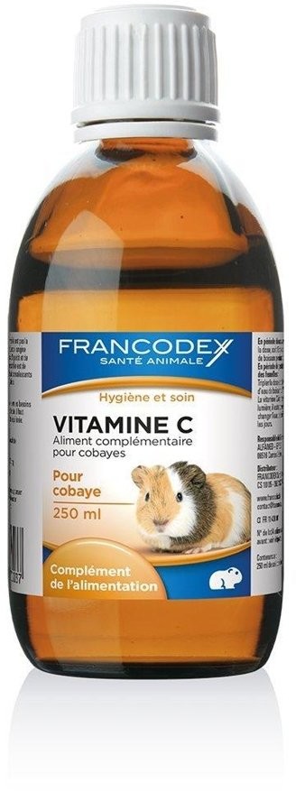 Francodex ZOLUX Witamina C dla gryzoni 250ml FR170003 Francodex ZOLUX Witamina C dla gryzoni 250ml FR170003