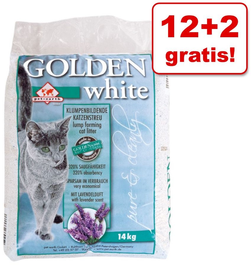 Golden Grey Żwirek Golden White – 2 x 14 kg Golden Grey Żwirek Golden White - 2 x 14 kg