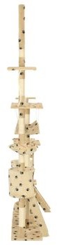 GSTORE Drapak dla kota sizalowe słupki 230-250 cm beżowy w łapki GS-170620 GSTORE Drapak dla kota sizalowe słupki 230-250 cm beżowy w łapki GS-170620
