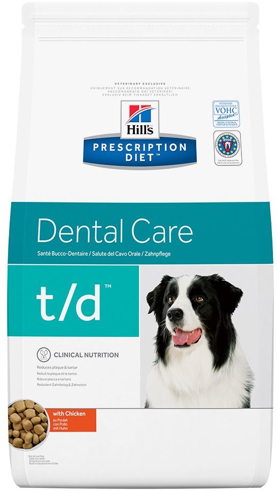 Hills Prescription Diet T/D Mini Dental Health Canine 20 kg Hills Prescription Diet T/D Mini Dental Health Canine 20 kg