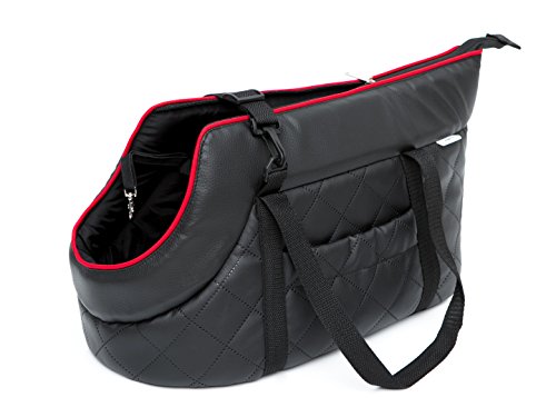 Hobbydog R2 Torba Z Eko Skóry Czarna Hobbydog R2 Torba Z Eko Skóry Czarna