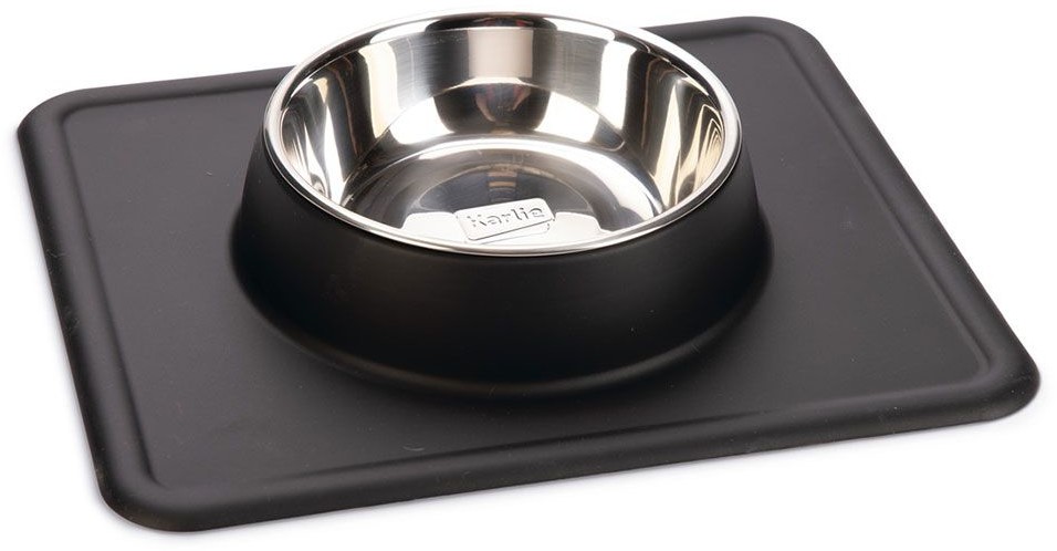 Karlie Karlie miska z podkładką silikonową dla psa Dex - 350 ml, 14 cm, czerwona | Wyprzedaż 48h | -5% na pierwsze zamówienie| Dostawa i zwrot GRATIS od 99 zł