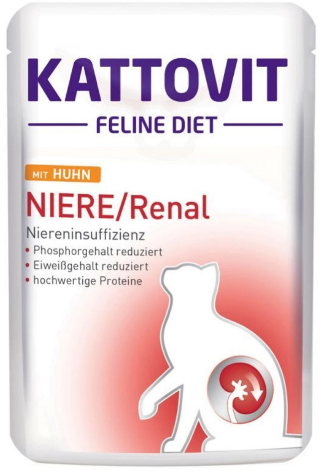 Kattovit Renal w saszetkach Kurczak 12 x 85 g Kattovit Renal w saszetkach Kurczak 12 x 85 g