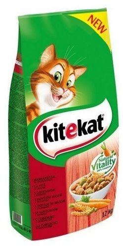 Kitekat wołowina i warzywa 12 kg