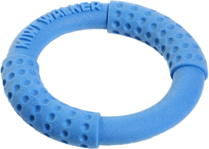 KIWI WALKER KIWI WALKER pierścień latający i pływający z pianki TPR niebieski 18 cm KIWI WALKER KIWI WALKER pierścień latający i pływający z pianki TPR niebieski 18 cm