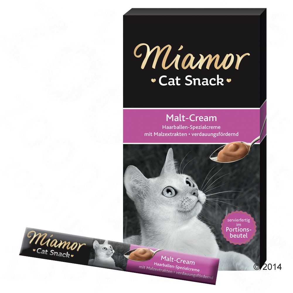 Miamor 46+20 gratis! Miamor Cat Snack pasta dla kota 66 x 15 g Ze słodem Miamor 46+20 gratis! Miamor Cat Snack pasta dla kota 66 x 15 g Ze słodem