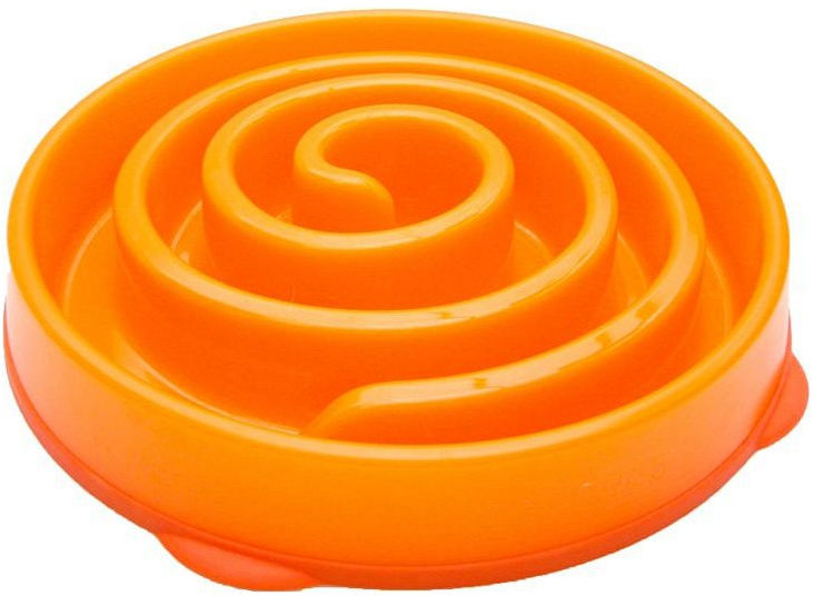 Outward Hound Fun Feeder Slo Bowl Miska spowalniająca jedzenie 29cm kolor pomarańczowy Outward Hound Fun Feeder Slo Bowl Miska spowalniająca jedzenie 29cm kolor pomarańczowy