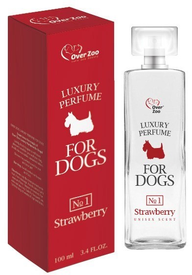 Over Zoo Perfumy dla psów o zapachu truskawek Over Zoo Perfumy dla psów o zapachu truskawek