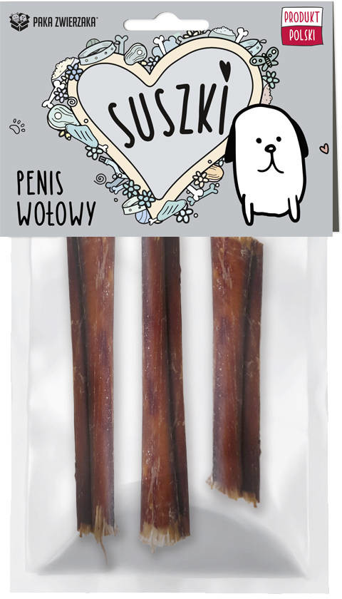 Paka Zwierzaka Paka Zwierzaka Suszki Penis Wołowy 12cm 3 szt 52568-uniw Paka Zwierzaka Paka Zwierzaka Suszki Penis Wołowy 12cm 3 szt 52568-uniw