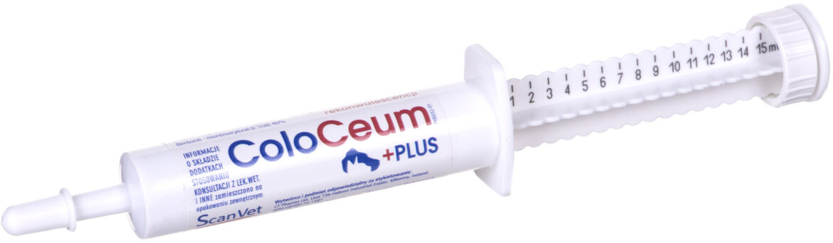 Pasta na biegunkę ScanVet Coloceum Plus 15 ml dla psów i kotów Pasta na biegunkę ScanVet Coloceum Plus 15 ml dla psów i kotów