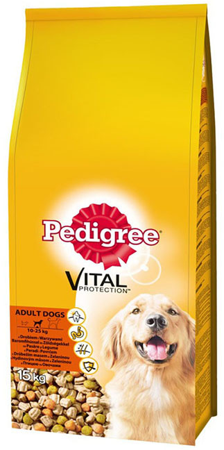 Pedigree Adult Drób i Warzywa 30 kg Pedigree Adult Drób i Warzywa 30 kg