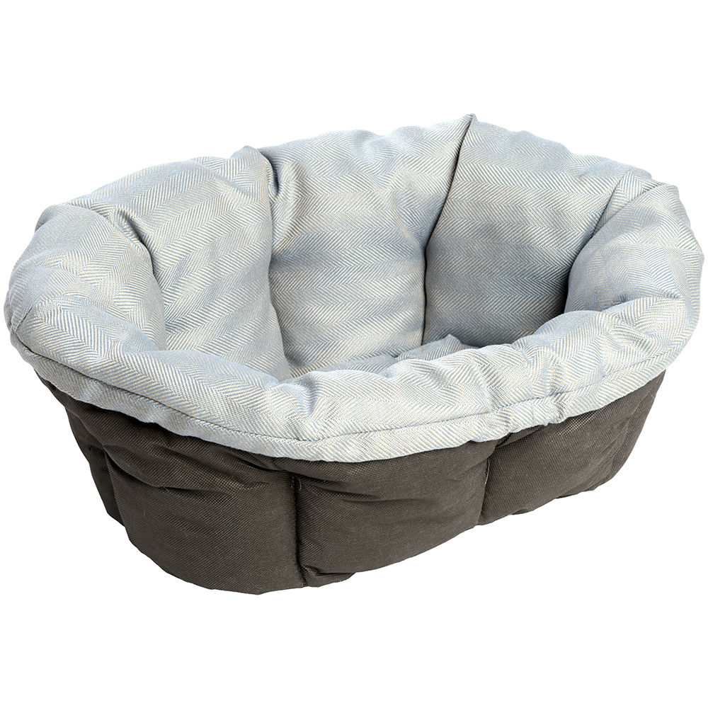 Poduszka Ferplast Sofà Samt, niebieska do kosza Ferplast Siesta Deluxe, dla psa| Dostawa i zwrot GRATIS!