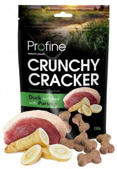 Profine PROFINE CRUNCHY CRACKER Kaczka z pasternakiem 150g 16184 Profine PROFINE CRUNCHY CRACKER Kaczka z pasternakiem 150g 16184