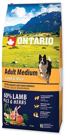 Purizon Ontario Adult Medium Lamb & Rice Purizon Ontario Adult Medium Lamb & Rice