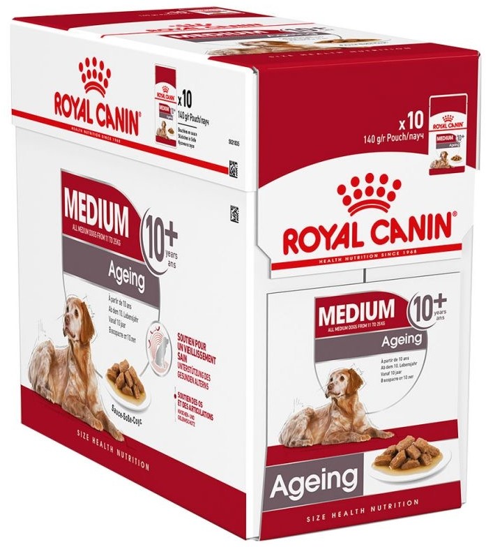 Royal Canin Medium Ageing 10+ 10x140g 23369-uniw Royal Canin Medium Ageing 10+ 10x140g 23369-uniw