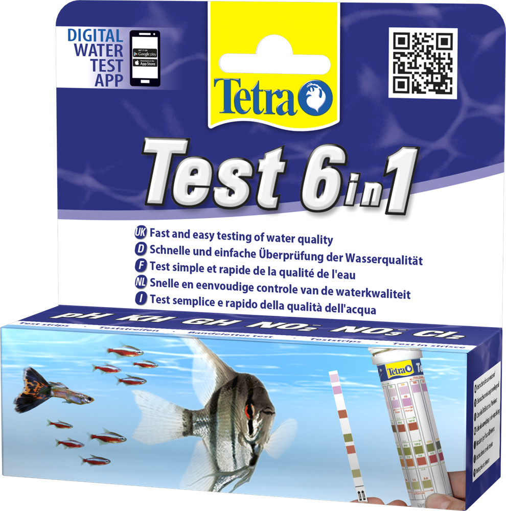 TetraTec Test 6in1 25szt 24254-uniw TetraTec Test 6in1 25szt 24254-uniw