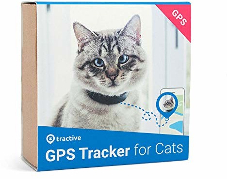 Tractive TRCAT1 GPS CAT, rozmiar uniwersalny, czarny