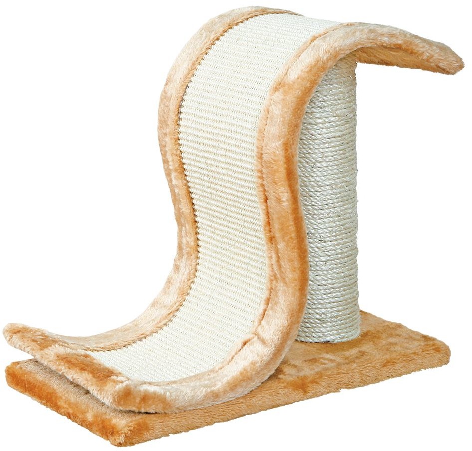 Trixie Drapak Fala sizalowa, brązowy – Dł. x szer. x wys. ok.: 44 x 25 x 39 cm Trixie Drapak Fala sizalowa, brązowy - Dł. x szer. x wys. ok.: 44 x 25 x 39 cm
