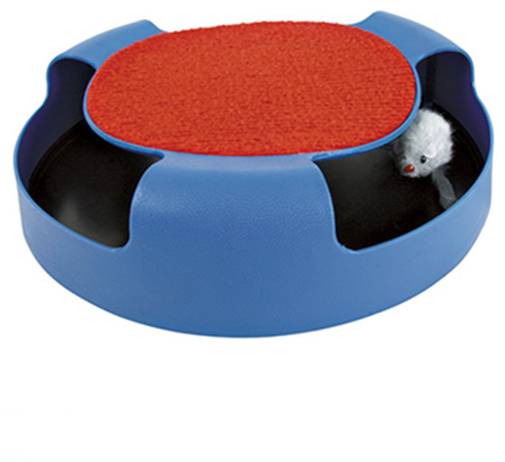 Trixie Zabawka dla kotów kółko z myszką 25cm 41411 Trixie Zabawka dla kotów kółko z myszką 25cm 41411