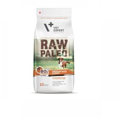 VetExpert 4T RAW PALEO PUPPY MEDIUM 10 KG VetExpert 4T RAW PALEO PUPPY MEDIUM 10 KG