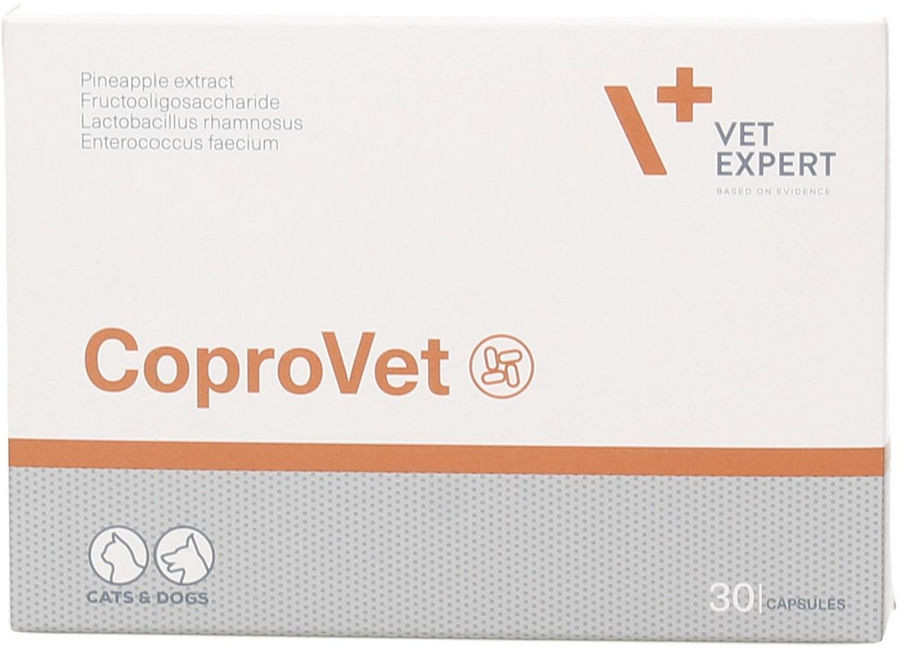 VetExpert CoproVet preparat na wspomaganie trawienia dla psa i kota 30 tab. VetExpert CoproVet preparat na wspomaganie trawienia dla psa i kota 30 tab.