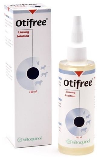 Vetoquinol VETOQUINOL Otifree – preparat do czyszczenia uszu 160ml Vetoquinol VETOQUINOL Otifree - preparat do czyszczenia uszu 160ml