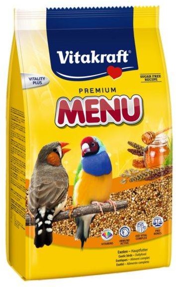 Vitakraft Exotis z Witaminami Ptaki Egzotyczne 1kg Vitakraft Exotis z Witaminami Ptaki Egzotyczne 1kg