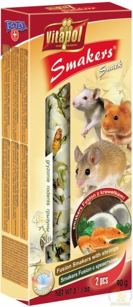 Vitapol Kolby Smakers Fusion Dla Gryzoni Z Krewetkami 2Szt Zvp-1134 Vitapol Kolby Smakers Fusion Dla Gryzoni Z Krewetkami 2Szt Zvp-1134
